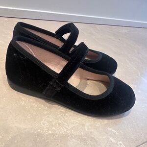 Childrenchic velvet ballet flat size 25